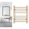 Warmlyyours Sierra Towel Warmer, Polished Gold, Dual Connection, 8 Bars TW-SR08GS-HP - alternate 4
